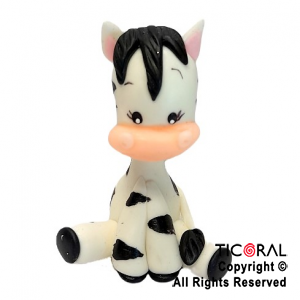 ADORNO CEBRA  A  PORCELANA FRIA x 1